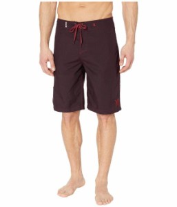 ハーレー メンズ ハーフパンツ・ショーツ 水着 One & Only Boardshort 22" Burgundy Ash/Te