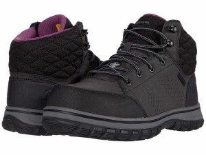 スケッチャーズ レディース ブーツ・レインブーツ シューズ Mccoll Comp Toe Black