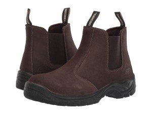 スケッチャーズ メンズ ブーツ・レインブーツ シューズ Tapter Steel Toe Brown