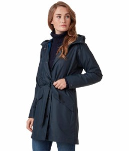 ヘリーハンセン レディース コート アウター Kirkwall II Raincoat Navy 1