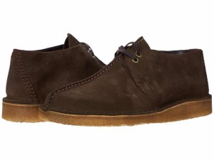 クラークス メンズ ブーツ・レインブーツ シューズ Desert Trek Dark Brown 1