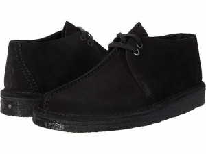 クラークス メンズ ブーツ・レインブーツ シューズ Desert Trek Black Suede 1