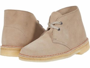 クラークス レディース ブーツ・レインブーツ シューズ Desert Boot Sand Suede 1