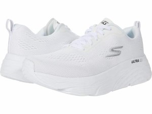 スケッチャーズ レディース スニーカー シューズ Max Cushioning Elite Mesh Lace-Up White