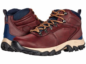 コロンビア メンズ スニーカー シューズ Newton Ridge Plus II Waterproof Madder Brown/Co