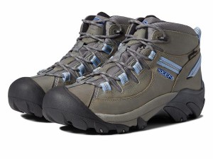 キーン レディース ブーツ・レインブーツ シューズ Targhee II Mid Waterproof Steel Grey/Hydr