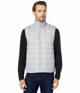 ノースフェイス メンズ コート アウター Thermoball Eco Vest Meld Grey