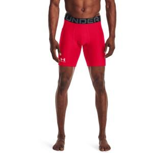 アンダーアーマー メンズ ハーフパンツ・ショーツ ボトムス Heatgear Armour Shorts Red/White