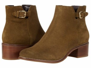 コールハーン レディース ブーツ・レインブーツ シューズ Haidyn Bootie (45 mm) Dark Olive Sued