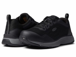 キーン レディース スニーカー シューズ Sparta II ESD Soft Toe Steel Grey/Blac