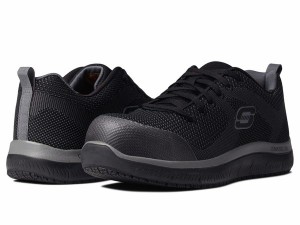 スケッチャーズ メンズ スニーカー シューズ Lace-Up Athletic - Composite Toe Black