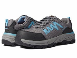 スケッチャーズ レディース スニーカー シューズ Fannter Comp Toe Gray/Light Blue