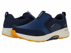 スケッチャーズ メンズ スニーカー シューズ Go Walk Outdoors - 216103 Navy/Yellow