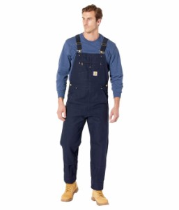 カーハート メンズ カジュアルパンツ ボトムス Relaxed Fit Duck Bib Overalls Navy