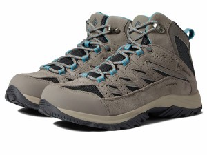 コロンビア レディース スニーカー シューズ Crestwood Mid Waterproof Dark Grey/Kettl