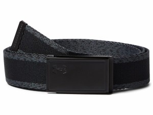 アンダーアーマー レディース ベルト アクセサリー Women's Webbing Belt Black/Jet Gray/