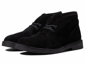 クラークス メンズ ブーツ・レインブーツ シューズ Desert Boot Evo Black Suede