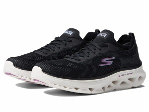 スケッチャーズ レディース スニーカー シューズ Go Run Glide - Step Flex Black/White