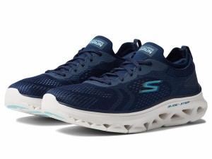 スケッチャーズ レディース スニーカー シューズ Go Run Glide - Step Flex Navy