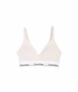 カルバンクライン レディース ブラジャー アンダーウェア Women's Modern Cotton Lightly Lined Triangle Nursing Bra Nymph's Thigh