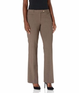 カルバンクライン レディース カジュアルパンツ ボトムス Women's Modern Fit Lux Pant with Belt Heather Taupe