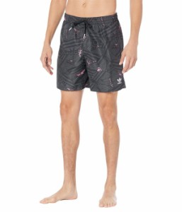 アディダス メンズ ハーフパンツ・ショーツ 水着 Rekive AOP Swim Shorts Black/Grey Six/