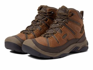 キーン メンズ スニーカー シューズ Circadia Mid Waterproof Bison/Brindle