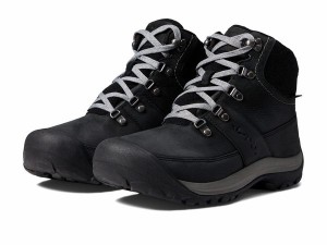 キーン レディース ブーツ・レインブーツ シューズ Kaci III Winter Mid Waterproof Black/Steel Gre