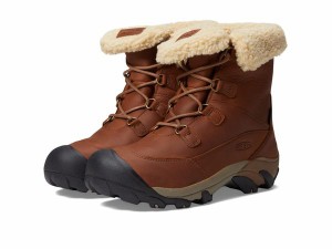 キーン レディース ブーツ・レインブーツ シューズ Betty Boot Short Waterproof Brown/Shitake