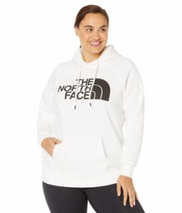 ノースフェイス レディース パーカー・スウェット アウター Plus Size Half Dome Pullover Hoodie TNF White/TNF B