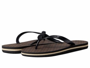 マイケルコース メンズ サンダル シューズ Travis Flip-Flop Brown/Black