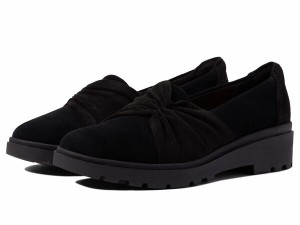 クラークス レディース スリッポン・ローファー シューズ Calla Style Black Suede