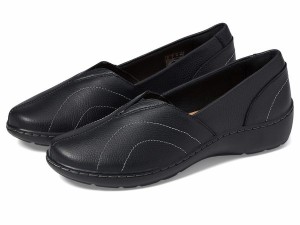 クラークス レディース スリッポン・ローファー シューズ Cora Meadow Black Leather