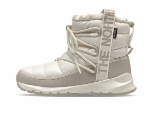 ノースフェイス レディース ブーツ・レインブーツ シューズ ThermoBall Lace-Up Waterproof Gardenia White/