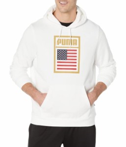 プーマ メンズ パーカー・スウェット アウター Country Flag Hoodie Puma White