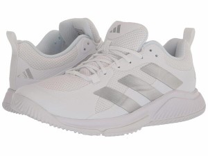 アディダス レディース スニーカー シューズ Court Team Bounce 2.0 White/Silver Me