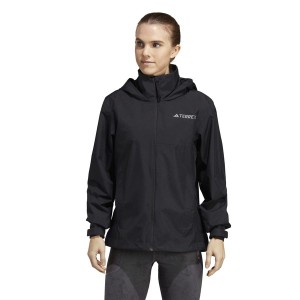 アディダス レディース コート アウター Terrex Multi RAIN.RDY Jacket Black 1