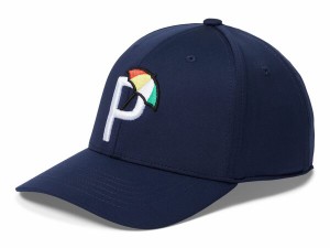 プーマ メンズ 帽子 アクセサリー Palmer P Cap Navy Blazer