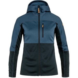 フェールラーベン レディース コート アウター Abisko Trail Fleece Dark Navy/Indig