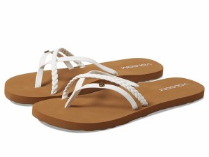 ボルコム レディース サンダル シューズ Thrills II Sandal White 1