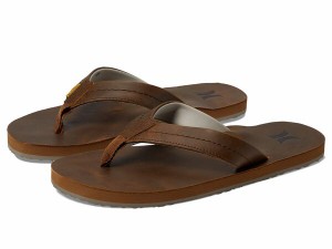 ハーレー メンズ サンダル シューズ One & Only Leather Sandals Brown