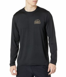 ハーレー メンズ トップのみ 水着 Hybrid UPF Long Sleeve Surf Tee Black