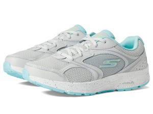 スケッチャーズ レディース スニーカー シューズ Go Run Consistent - Vivid Horizon Gray/Blue