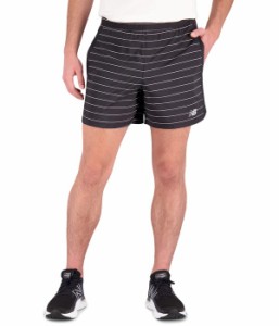 ニューバランス メンズ ハーフパンツ・ショーツ ボトムス 5" Accelerate Shorts Black