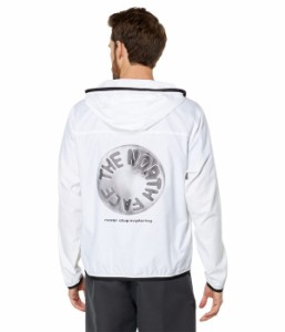 ノースフェイス メンズ コート アウター Novelty Cyclone Wind Hoodie TNF White