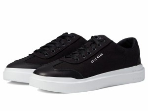 コールハーン レディース スニーカー シューズ Grandpro Rally Canvas T-Toe Black/Optic Whi