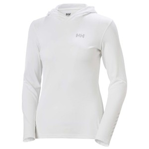 ヘリーハンセン レディース パーカー・スウェット アウター HH Lifa Active Solen Hoodie White