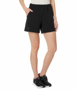 アークテリクス レディース ハーフパンツ・ショーツ ボトムス Teplo Shorts Black