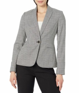 トミー ヒルフィガー レディース ジャケット・ブルゾン アウター Plaid Blazer Black/Ivory