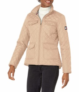 トミー ヒルフィガー レディース コート アウター Quilted Jacket Khaki